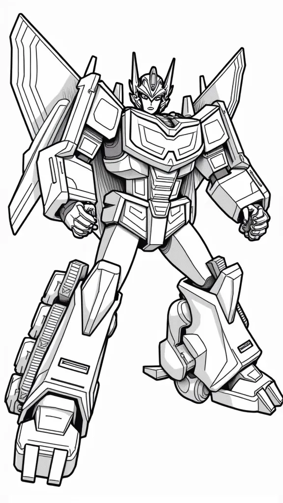 transformers coloring pages starscream